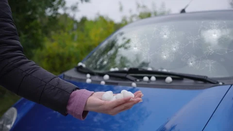 Your Vehicle After Hail Damage
